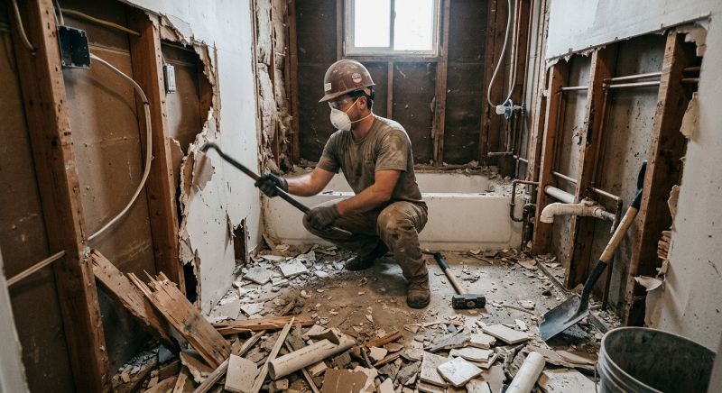 Bathroom Demolition in Sacramento, CA