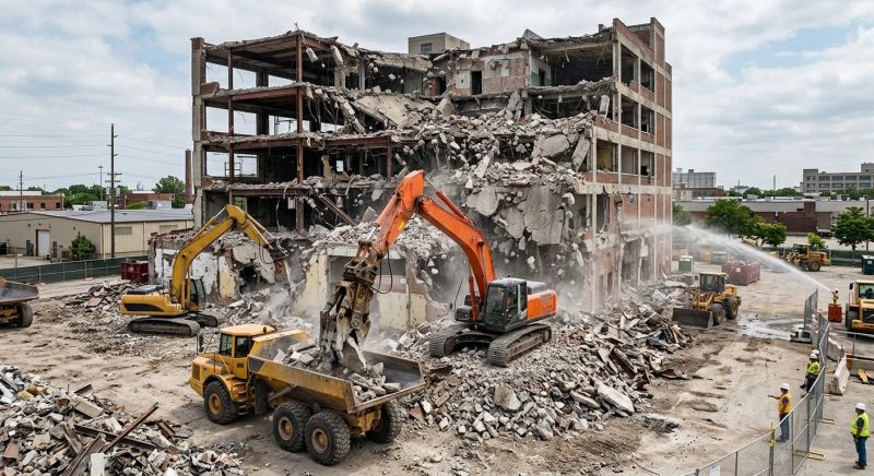 Building Removal in Old Bridge, NJ