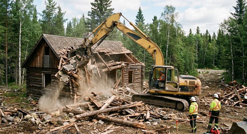 Cabin Demolition in Essex County, NJ