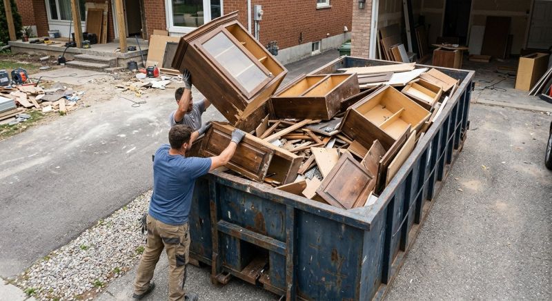 Cabinet Disposal in Madison, WI