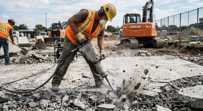Concrete Breaking Service in Sacramento, CA