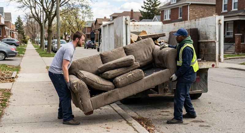 Couch Disposal in Roseville, CA