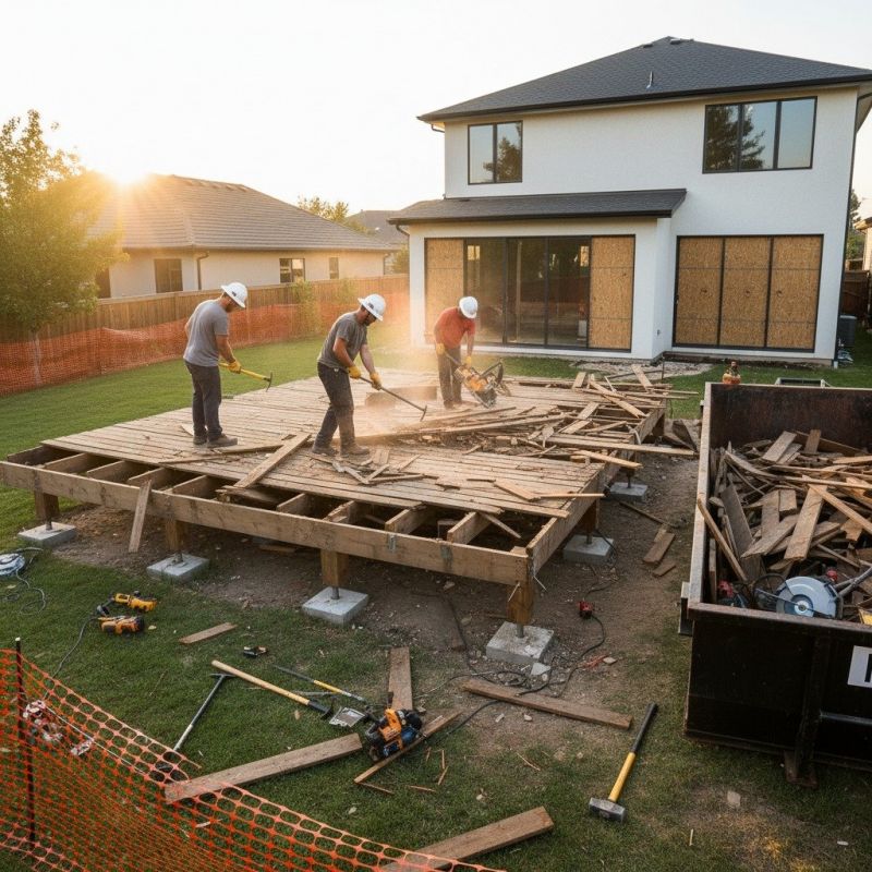 Deck Removal Service in Sacramento, CA
