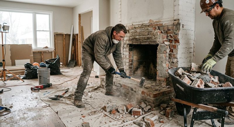 Hearth Demolition in Sacramento, CA