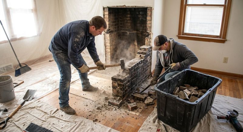Hearth Removal in Sacramento, CA