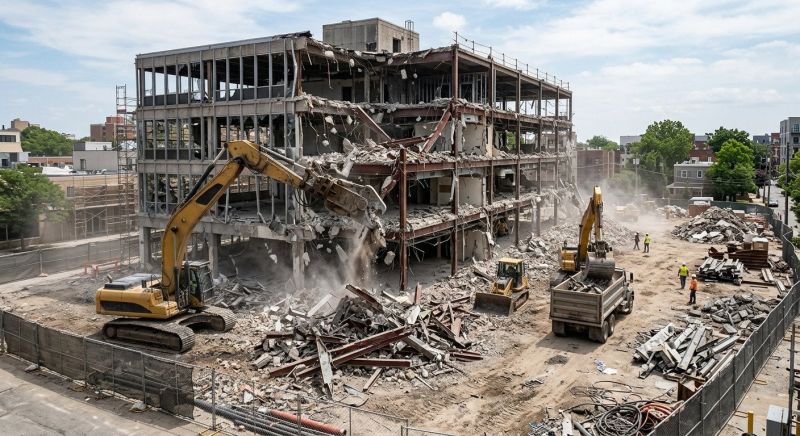 Industrial Demolition in Bergen County, NJ