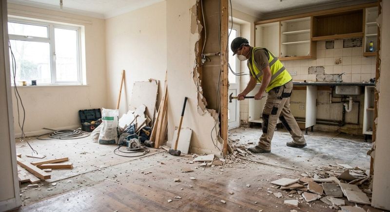 Interior Renovation Demolition in Sacramento, CA