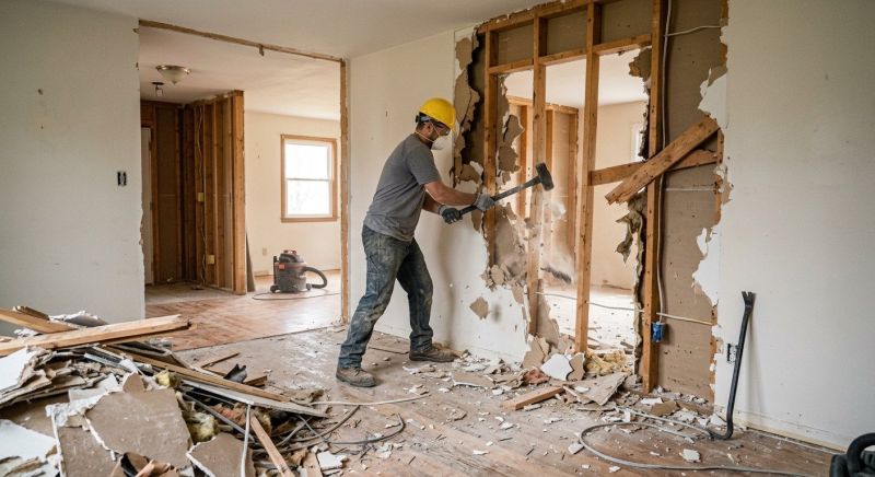 Interior Wall Demolition in Frederick, MD