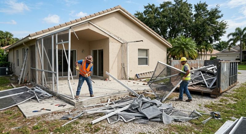 Lanai Removal in Bergen County, NJ