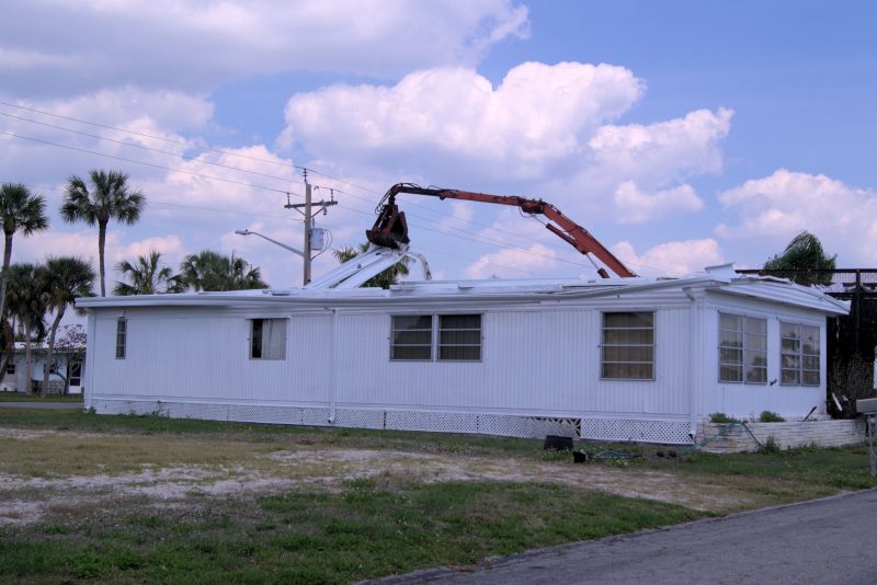 Modular Home Demolition in Katy, TX