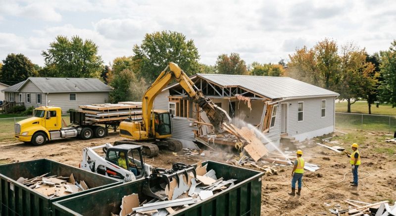 Modular Home Demolition in Bergen County, NJ