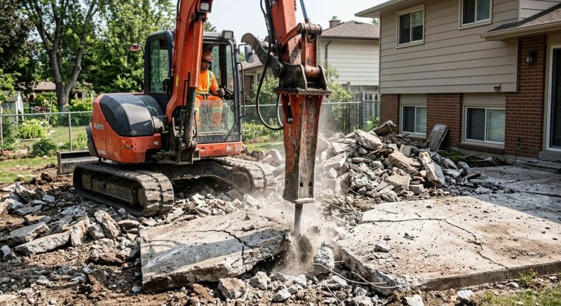 Pavement Demolition in Sacramento, CA