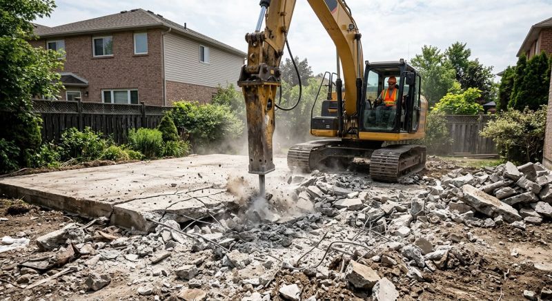 Pavement Demolition in Bergen County, NJ