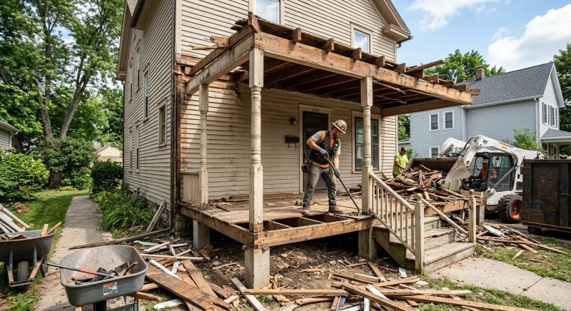Porch Removal in Sacramento, CA