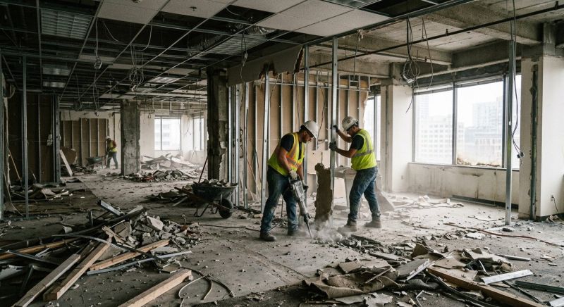 Apartment Demolition in Sacramento, CA