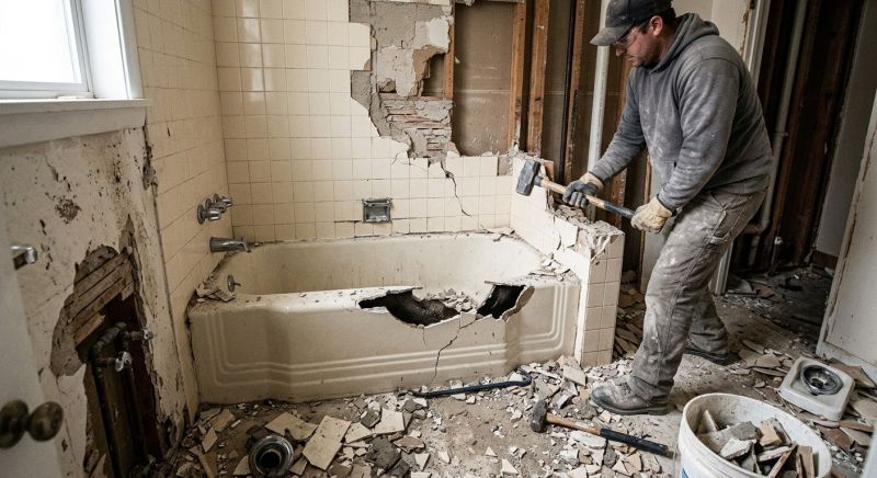 Bathtub Demolition in Frederick, MD