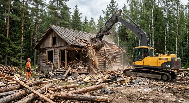 Cabin Demolition in South Houston, TX