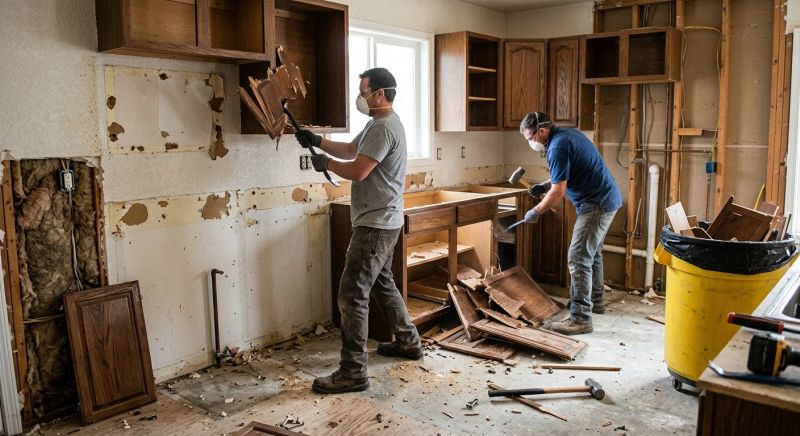 Cabinet Demolition in Sacramento, CA
