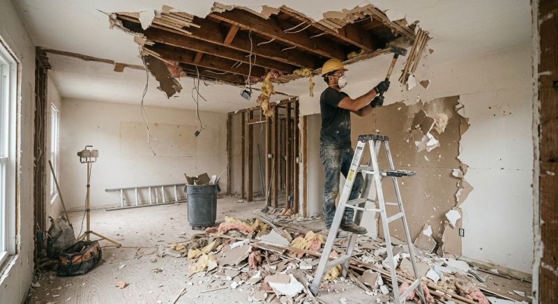 Ceiling Demolition Service in Sacramento, CA
