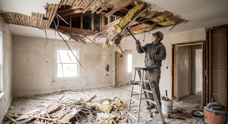 Ceiling Demolition Service in Sacramento, CA