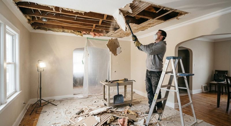Ceiling Demolition Service in Sacramento, CA