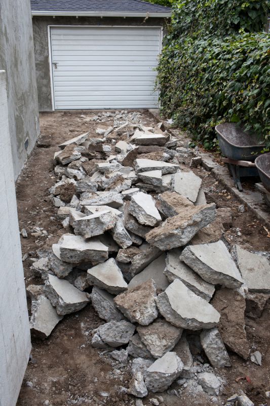 Cement Removal in Sacramento, CA