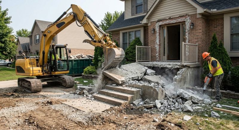 Cement Removal in Bergen County, NJ