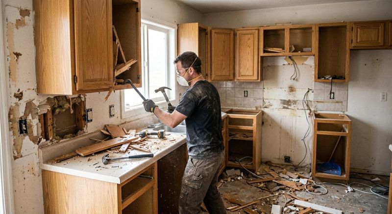 Closet Demolition in Frederick, MD