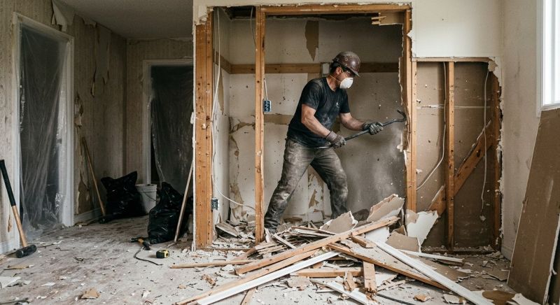 Closet Demolition in Bergen County, NJ
