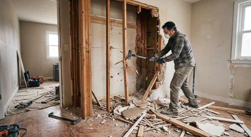 Closet Demolition in Bergen County, NJ