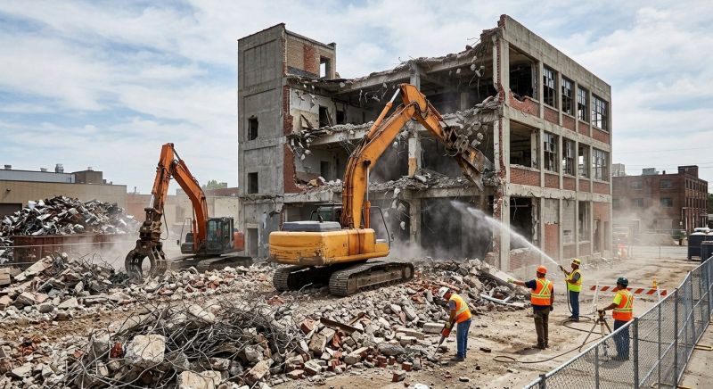 Commercial Building Removal in Houston, TX