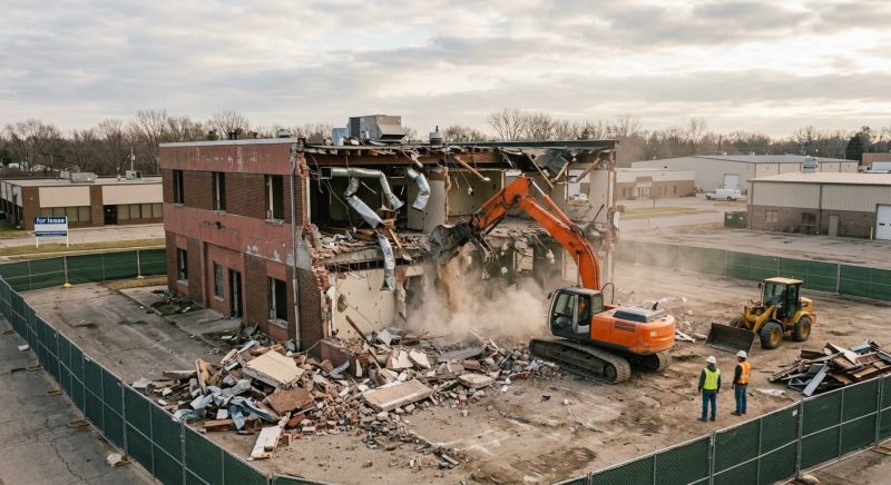 Commercial Demolition Service in Katy, TX