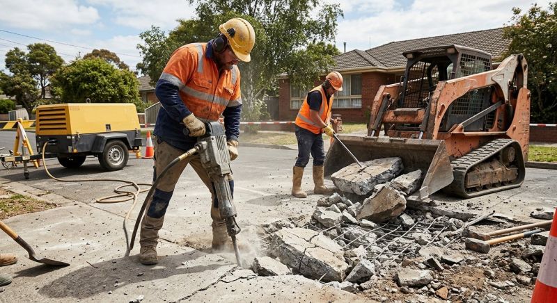 Concrete Breaking Service in Sacramento, CA