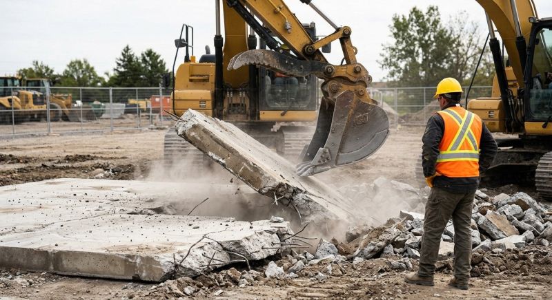 Concrete Floor Removal in Sacramento, CA