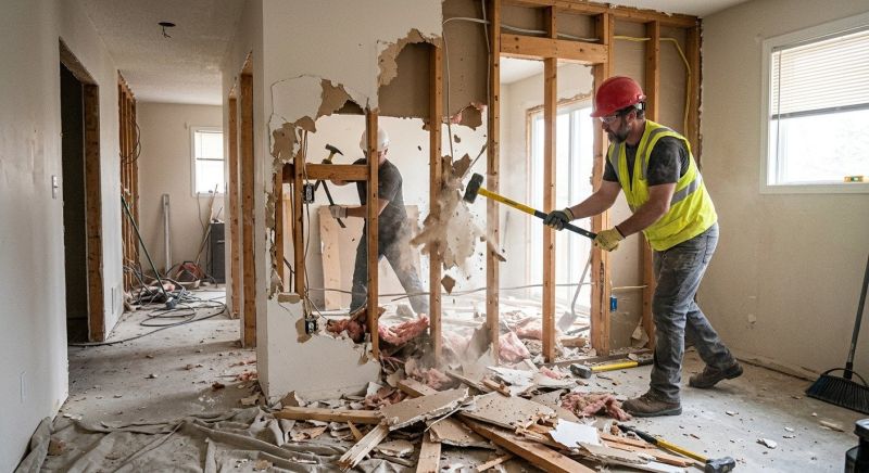Drywall Removal in Sacramento, CA