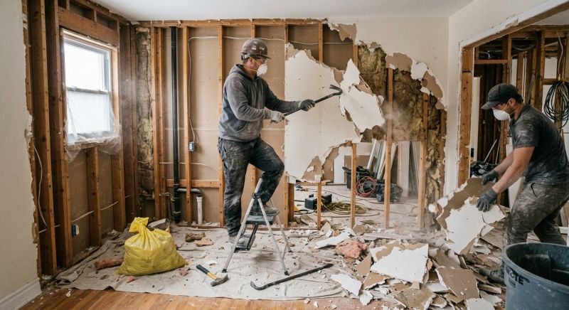 Drywall Removal in Frederick, MD
