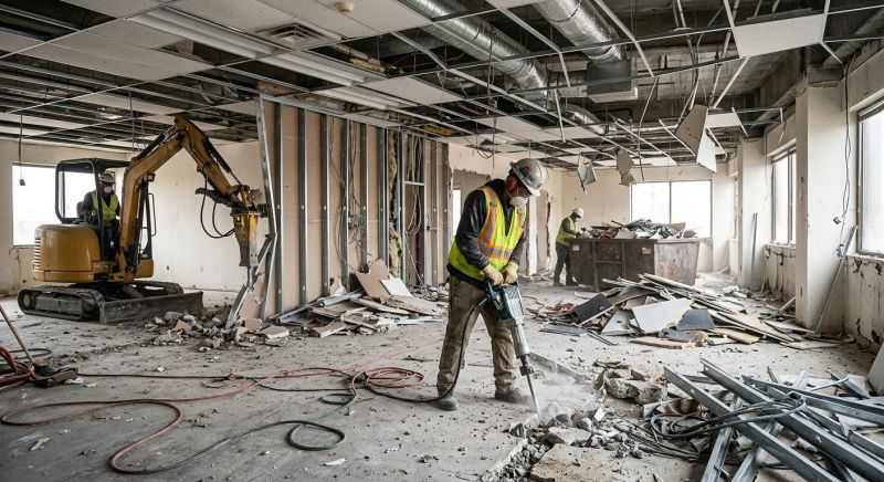 Factory Demolition in Houston, TX