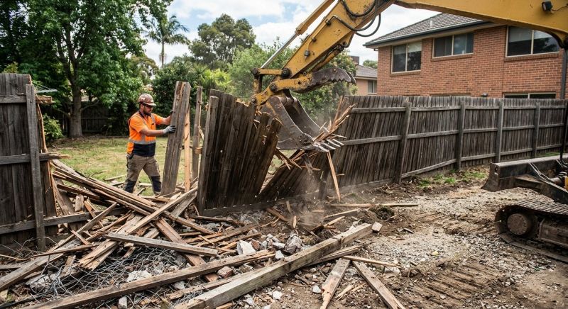 Fence Demolition in Bergen County, NJ