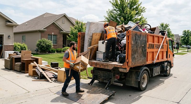Garage Junk Hauling in Roseville, CA