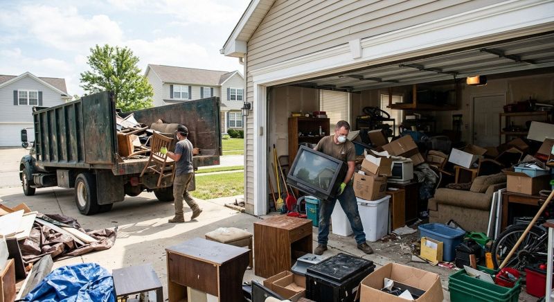 Garage Junk Hauling in Madison, WI