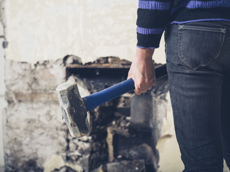 Hearth Demolition in Bergen County, NJ