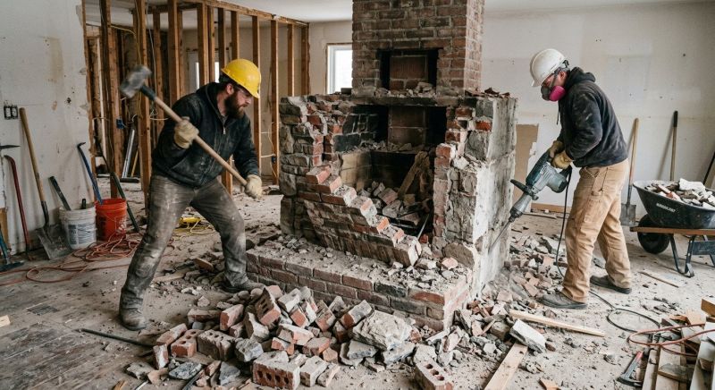 Hearth Removal in Sacramento, CA