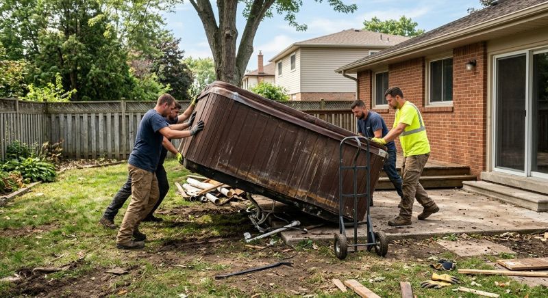Hot Tub Removal in Charlotte, NC