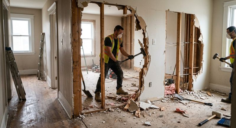 Interior Renovation Demolition in Sacramento, CA