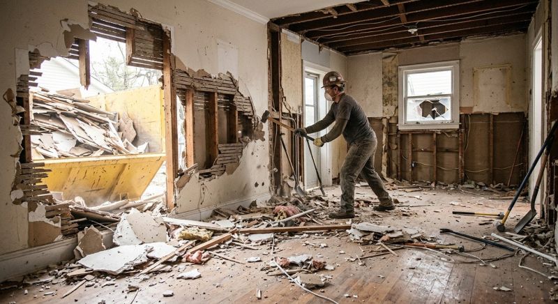 Interior Renovation Demolition in Bergen County, NJ