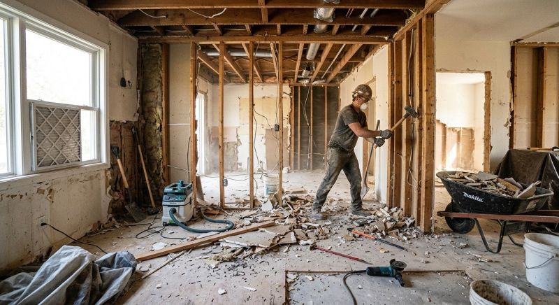 Interior Renovation Demolition in Frederick, MD