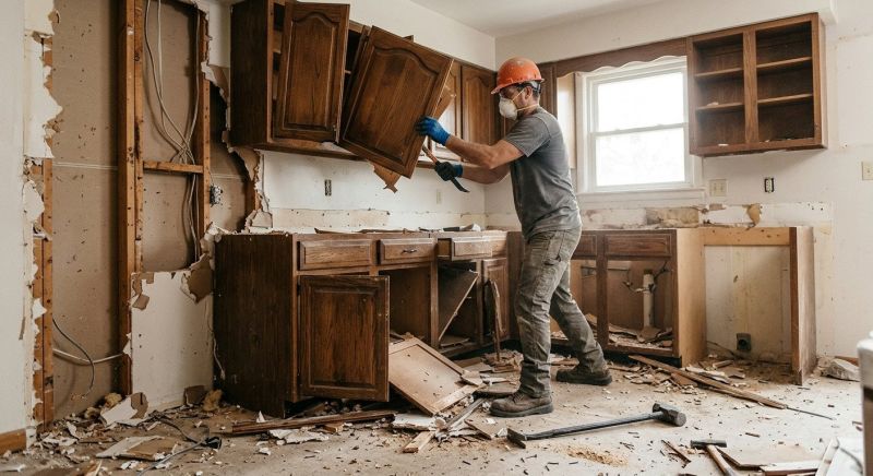 Kitchen Demolition in Bergen County, NJ