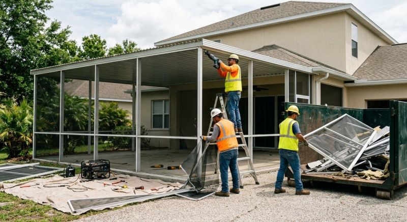 Lanai Removal in Bergen County, NJ