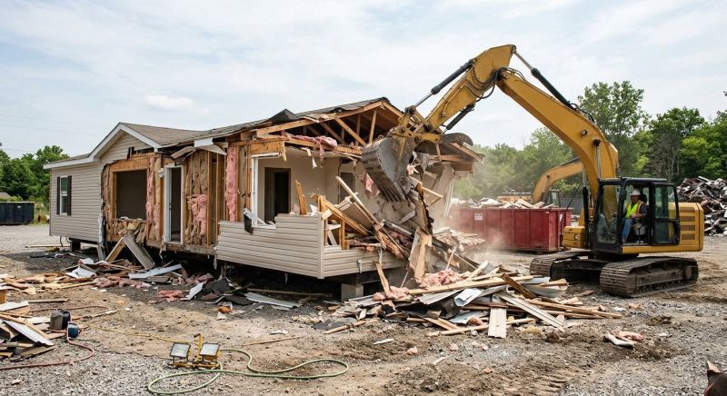 Modular Home Demolition in Bergen County, NJ