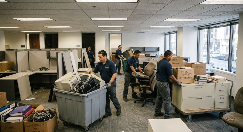 Office Furniture Removal in Sacramento, CA